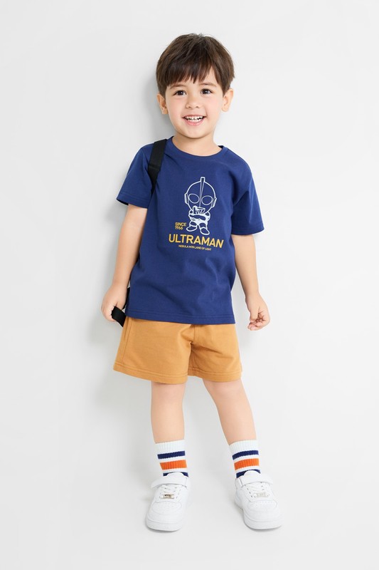 超人力霸王印花T恤-02-童