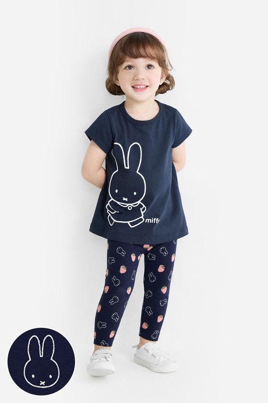 Miffy彈力九分內搭褲-Baby