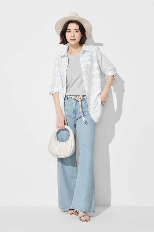 純棉圓領T恤-女