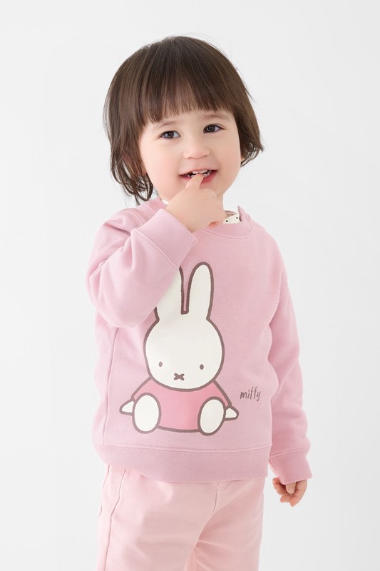 Miffy毛圈印花圓領衫-04-Baby