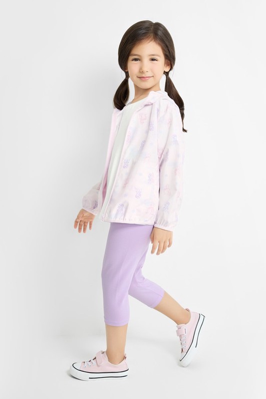 彈力七分內搭褲-童