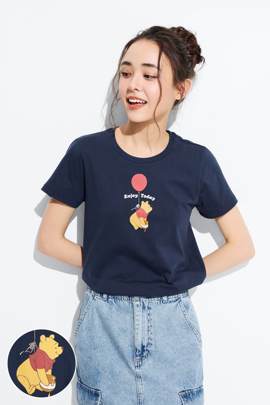 迪士尼系列印花T恤-29-女