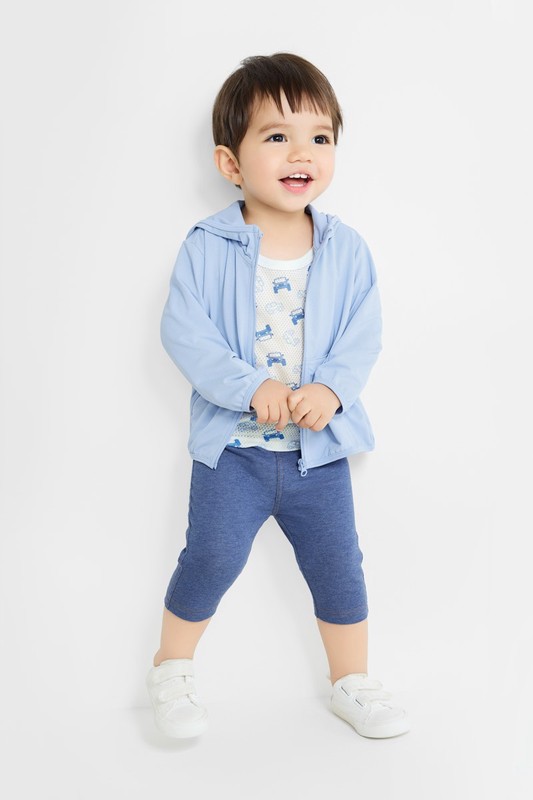 針織七分內搭褲-Baby