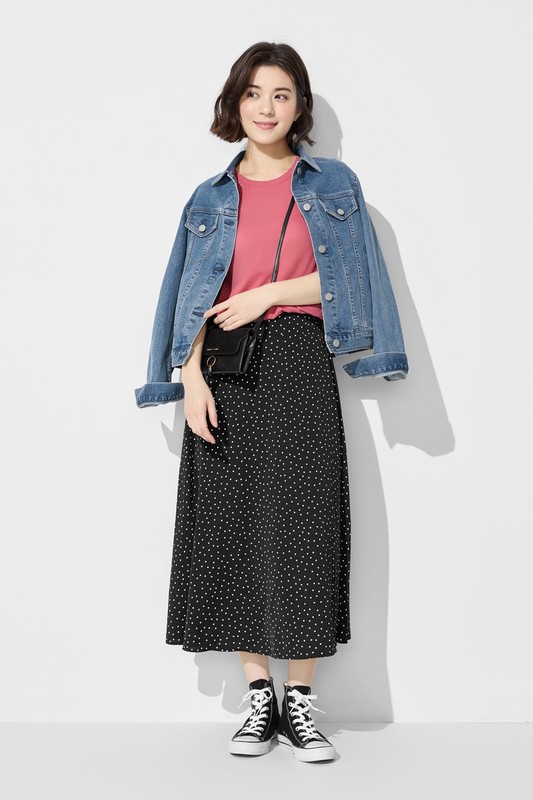 純棉圓領T恤-女