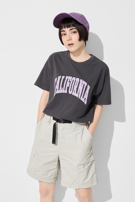 防潑水機能工裝短褲-男