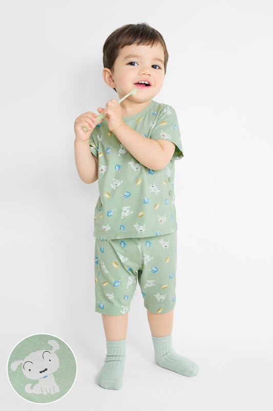 蠟筆小新純棉家居套裝-Baby