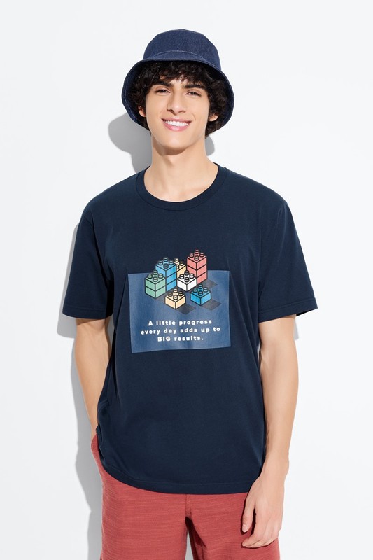 文字印花T恤-08-男