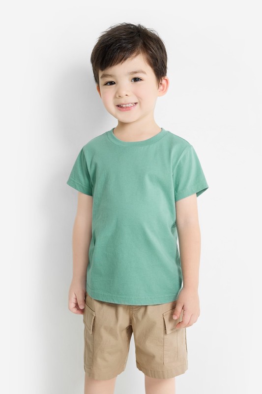純棉圓領T恤-童