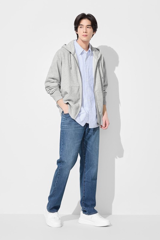 毛圈連帽外套-男