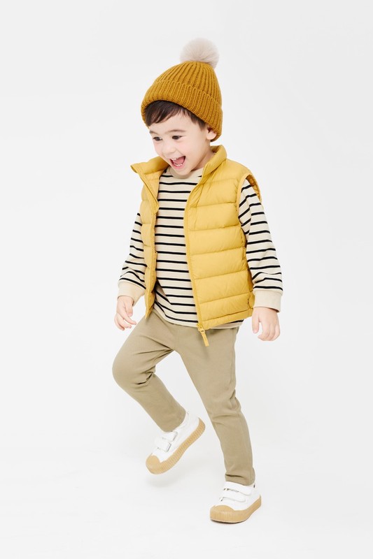 針織緊身長褲-童