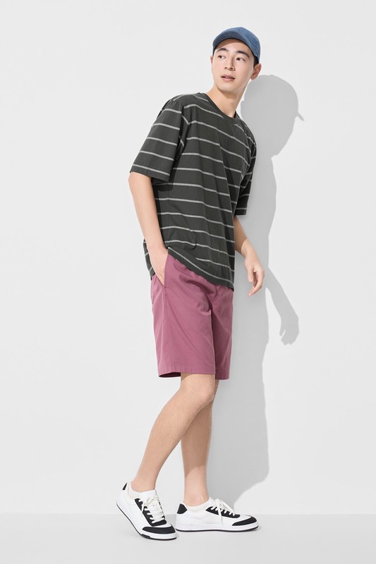 快乾棉質輕便短褲-男