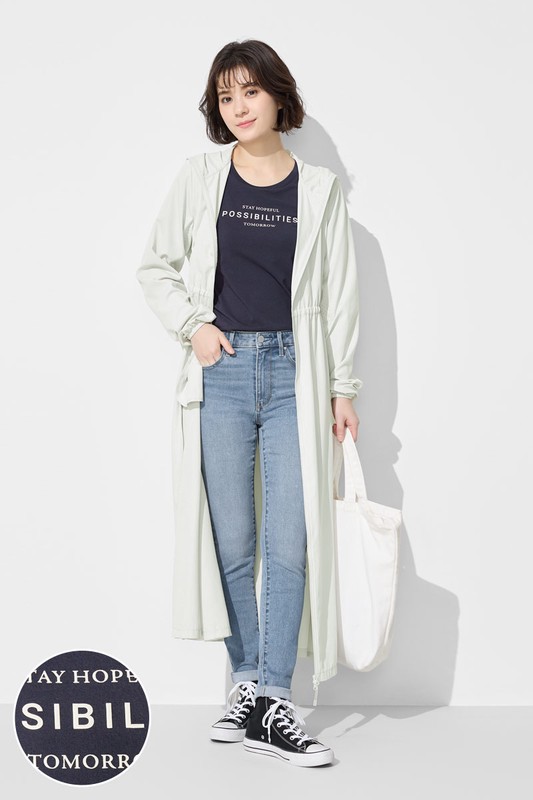 Bra文字印花圓領短袖T恤-女