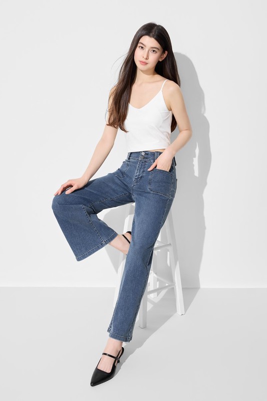 Bra V領細肩帶背心-女