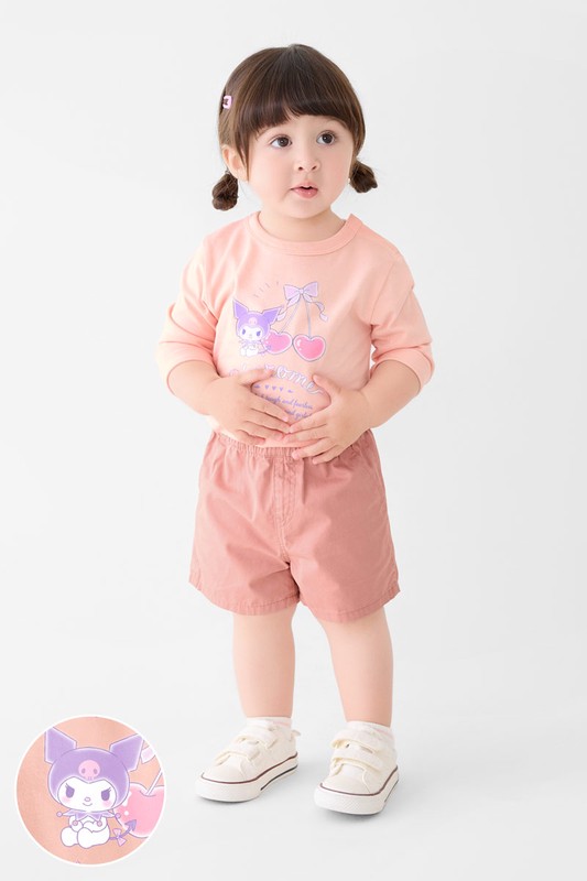 三麗鷗長袖印花T恤-02-Baby