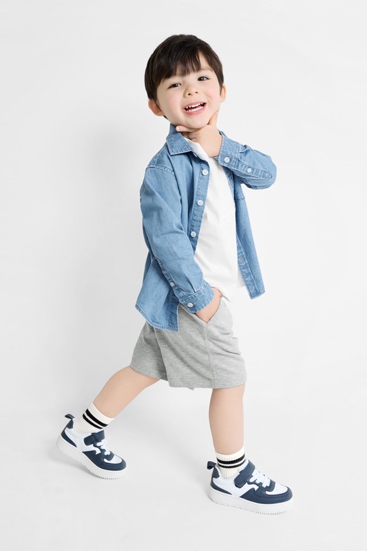 小毛圈五分褲-童