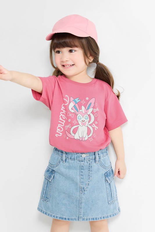 寶可夢印花T恤-02-童