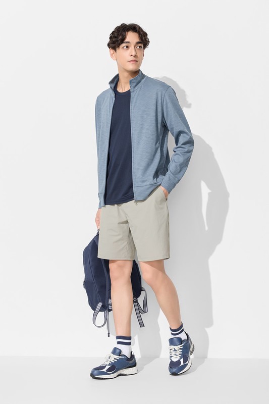 快乾鬆緊短褲-男