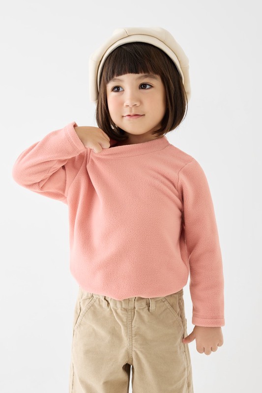 Fleece立領上衣-童