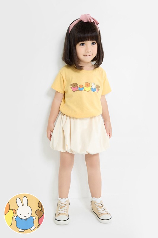 Miffy and Friends印花T恤-03-童