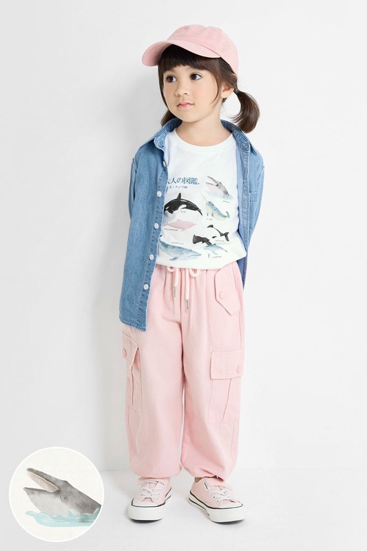 大人的圖鑑印花T恤-02-童