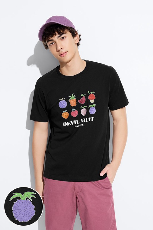 航海王印花T恤-05-男