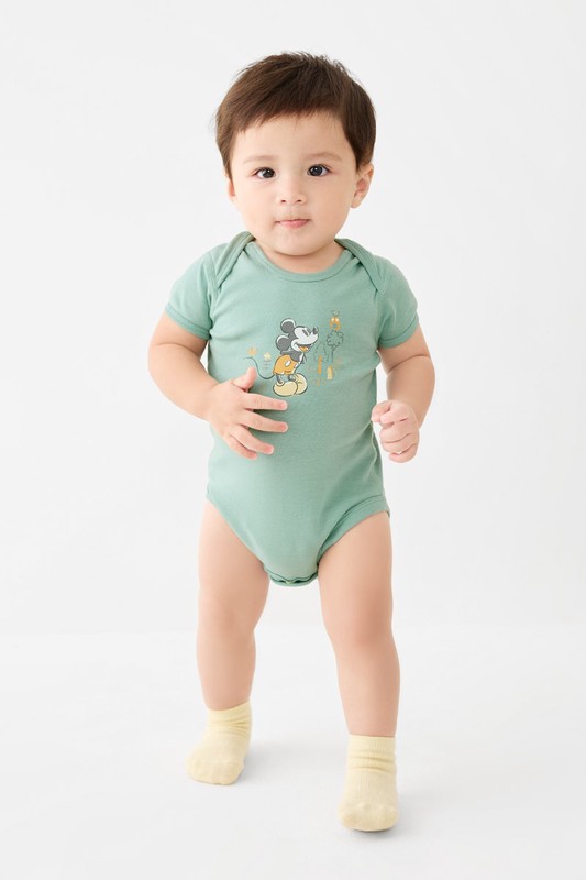 迪士尼系列純棉羅紋包臀衣-Baby