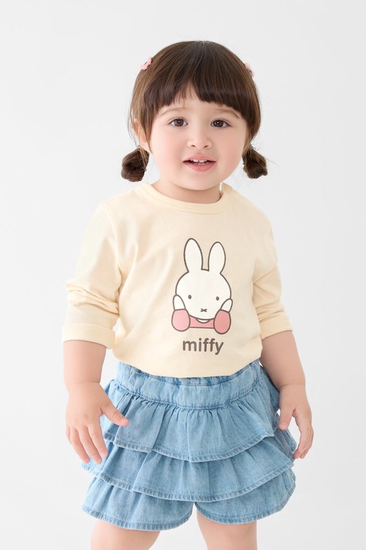 Miffy長袖印花T恤-03-Baby