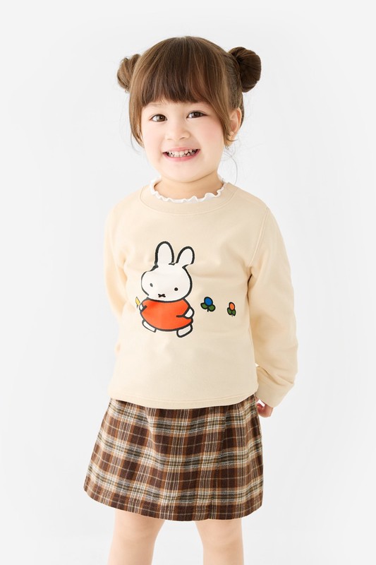 Miffy and Friends毛圈印花圓領衫-03-童