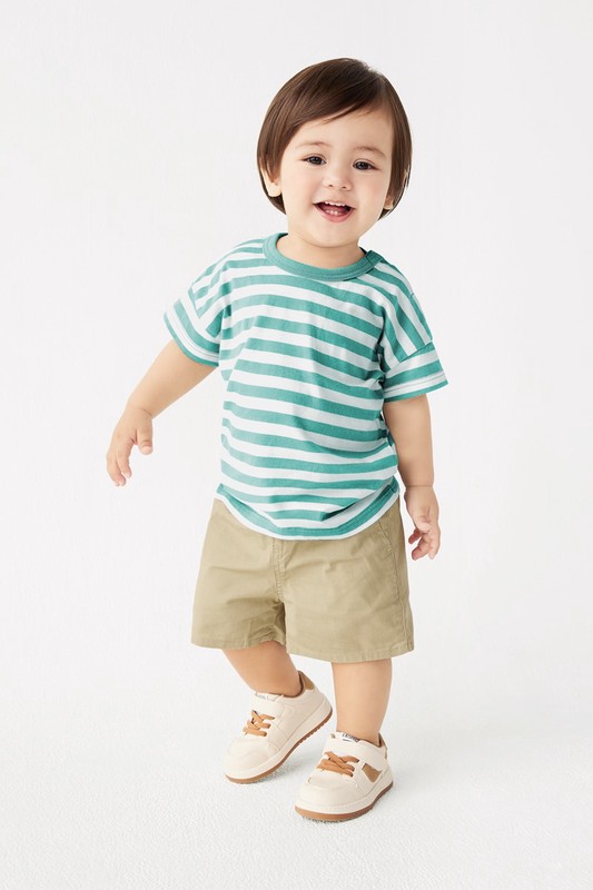 純棉條紋T恤-Baby