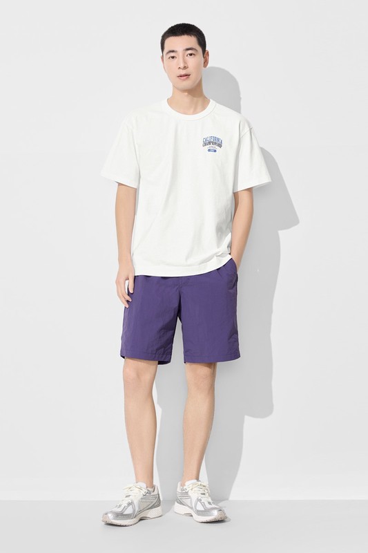 防潑水休閒海灘短褲-男