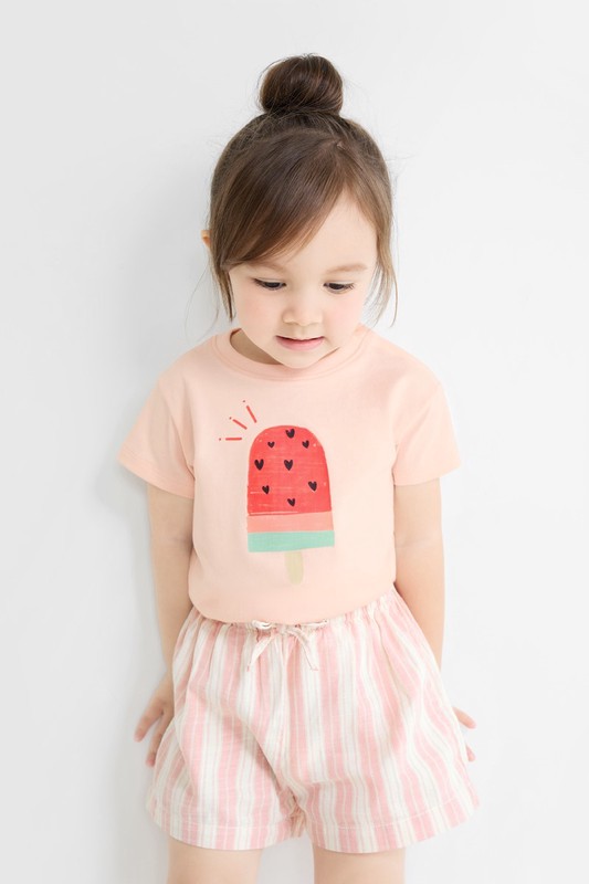 繽紛一夏印花T恤-Baby