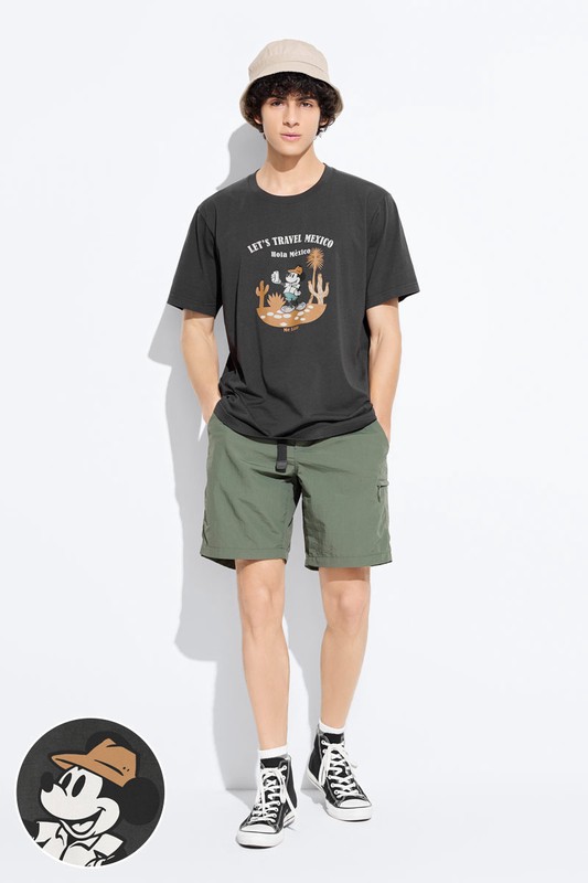 迪士尼系列印花T恤-42-男