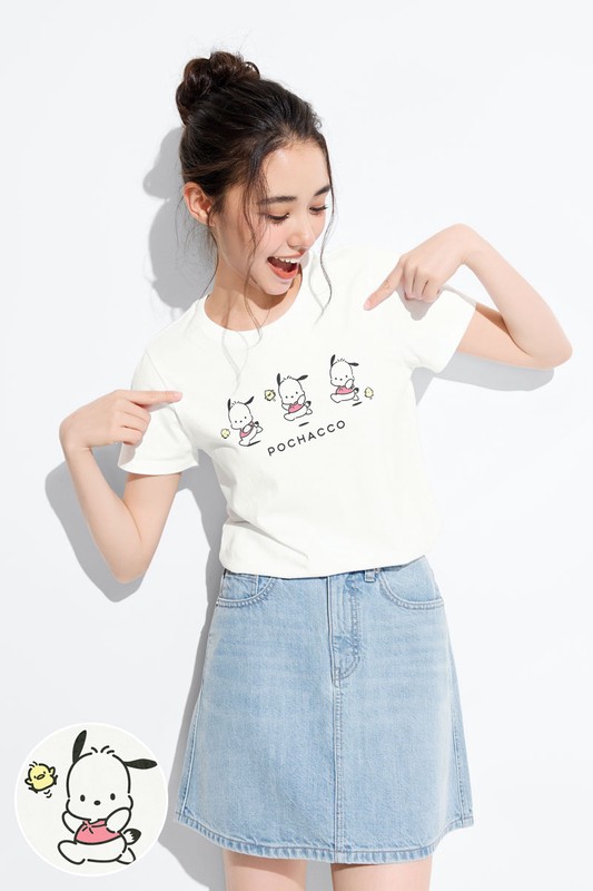 三麗鷗印花T恤-18-女