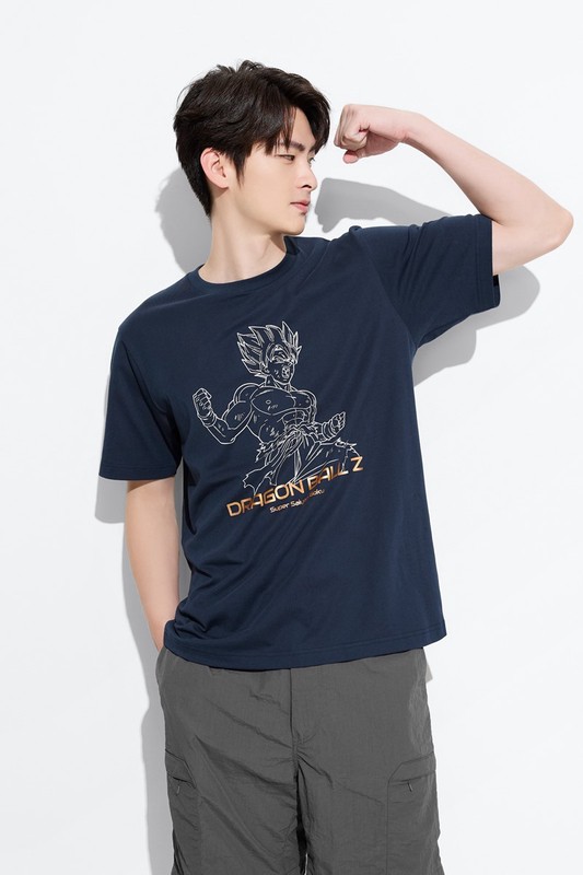 七龍珠Z印花T恤-02-男