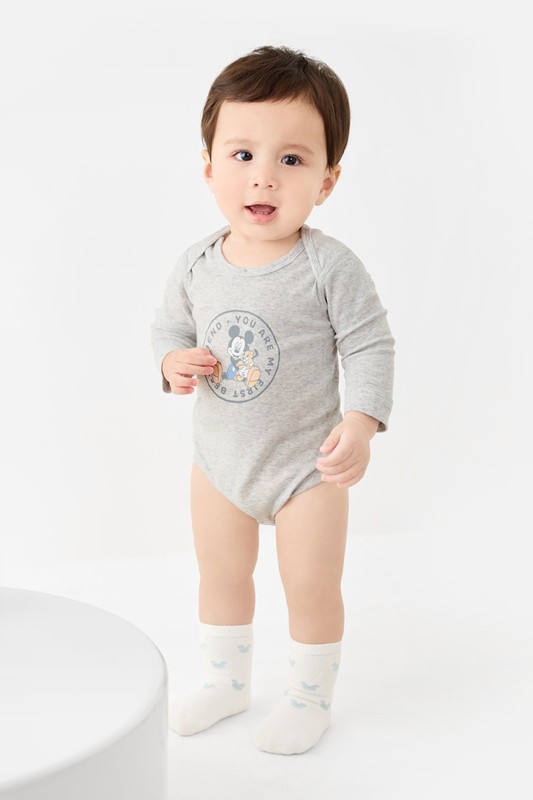 迪士尼系列純棉羅紋包臀衣-Baby