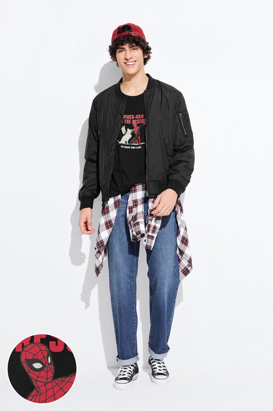 漫威系列印花T恤-06-男