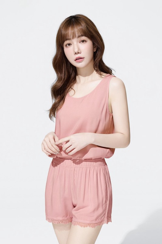 嫘縈背心家居套裝-女