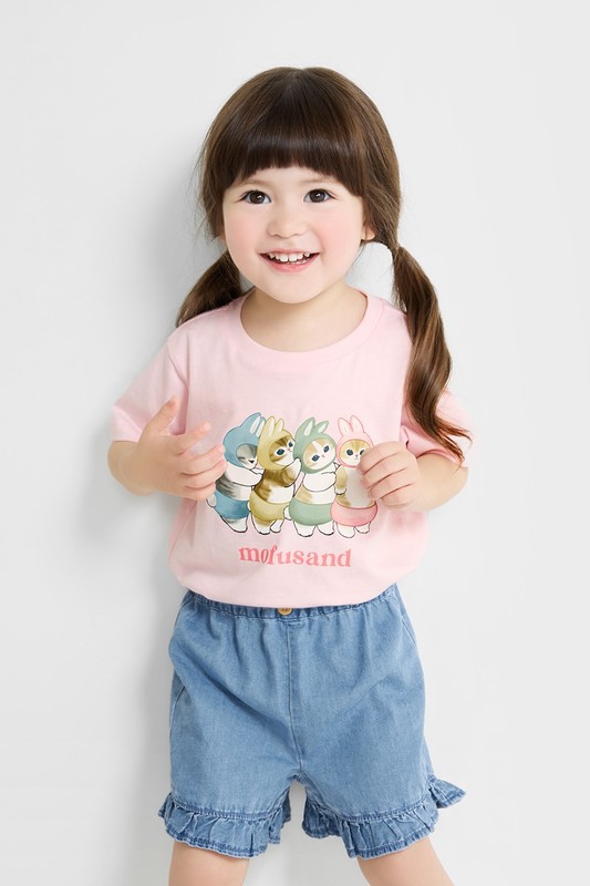 貓福珊迪印花T恤-02-童