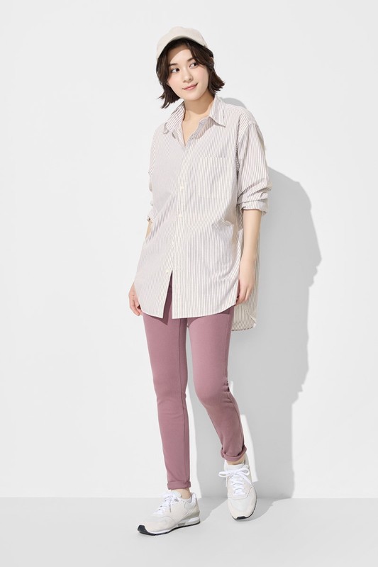 針織多色緊身褲-女