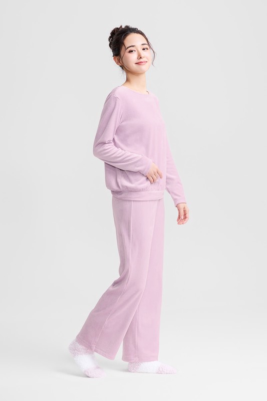 絲絨家居套裝-女