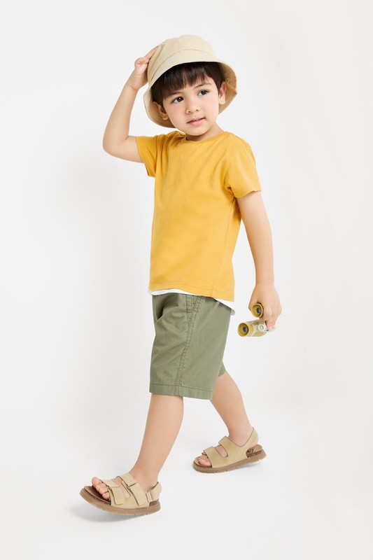 純棉圓領T恤-童