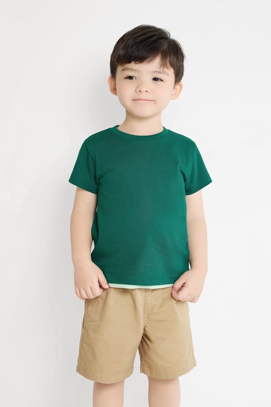 快乾棉圓領T恤-童