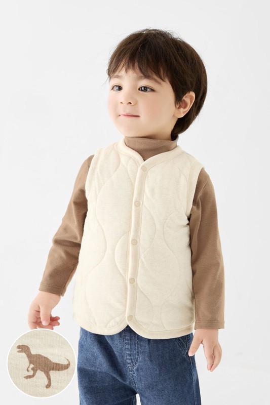 鋪棉印花背心-Baby