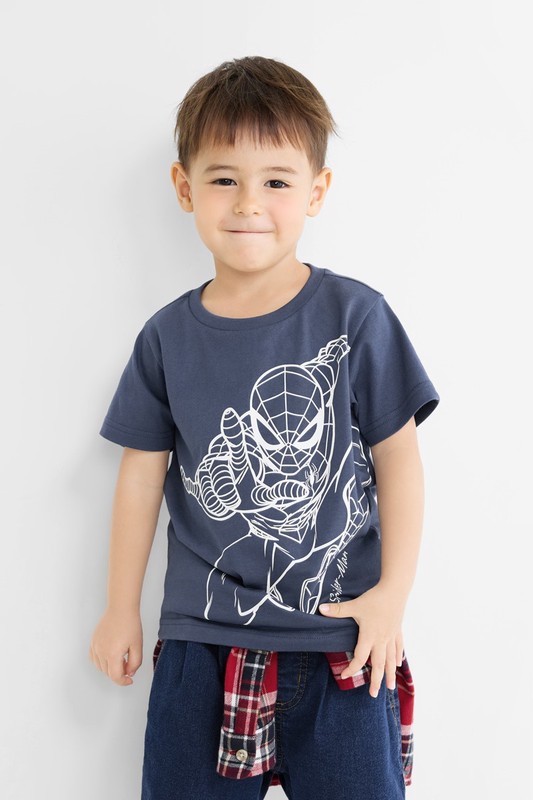 漫威系列印花T恤-09-童