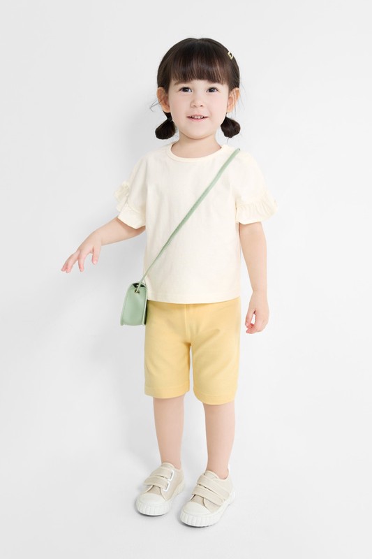 彈力五分內搭褲-Baby