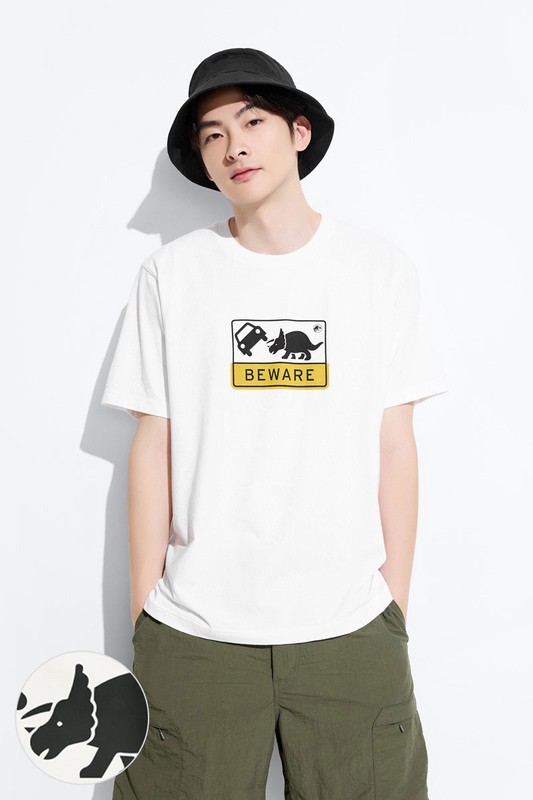 Jurassic World印花T恤-06-男