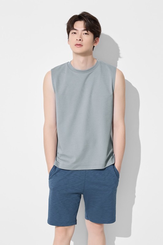 快乾棉休閒短褲-男