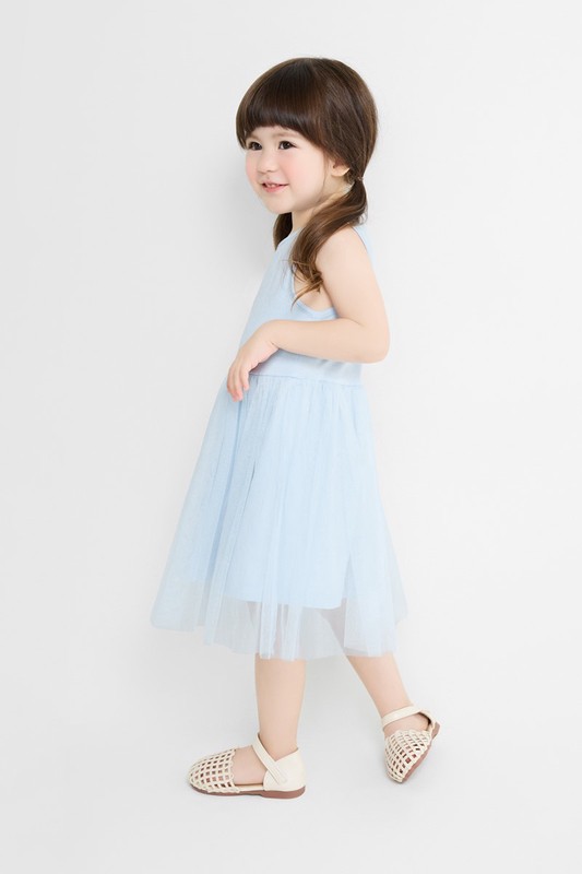 莫代爾紗裙背心洋裝-童