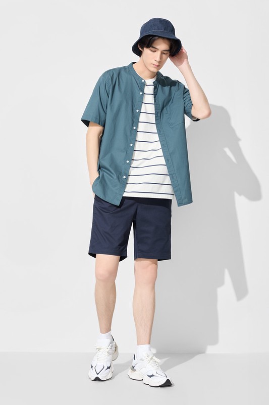 快乾棉質輕便短褲-男