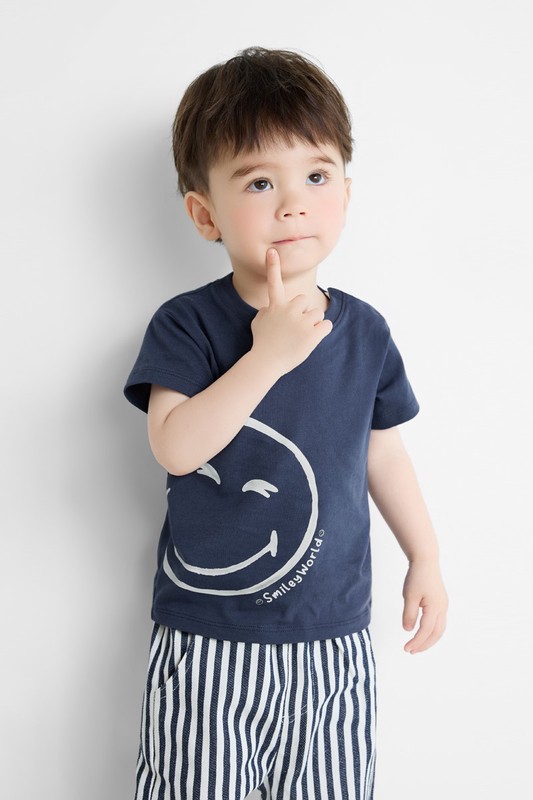 SmileyWorld®印花T恤-02-Baby